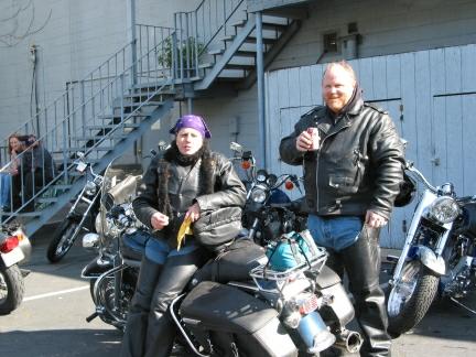 Jacquie & Dave Henefin Newbie Ride 2005