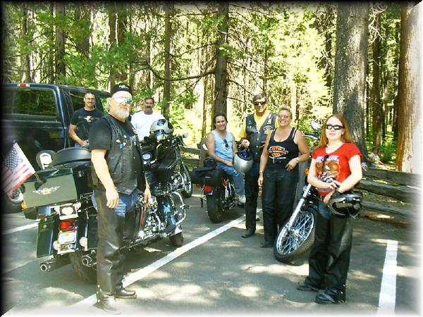 Calaveras group at bikes